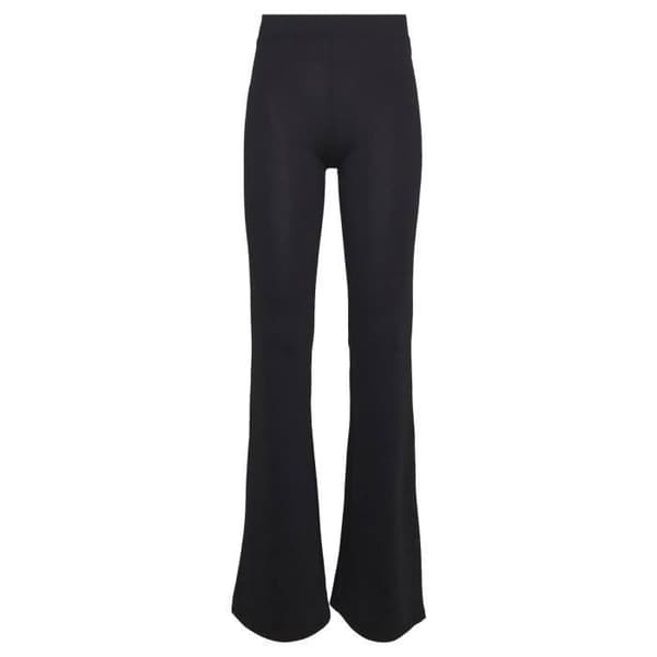 Stretch flare byxor - Only - Dam - Svart - Standardstorlek - Utställd passform