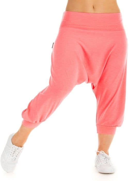 Winshape Byxor - WBE7Neon CoralL - Träningssko Dans Fitness Freizeit Sport Haremsko - Jogging - Dam