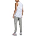 Miniatyrbild 2 av 4: Träningsbyxor - JACK &amp; JONES - Ljusgrå Melange - Mjukt Coton - Perfekt Passform - Fitness