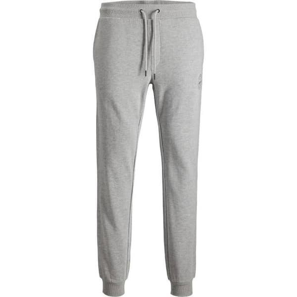 Träningsbyxor - JACK & JONES - Ljusgrå Melange - Mjukt Coton - Perfekt Passform - Fitness
