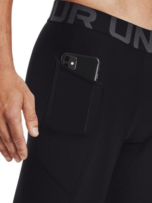 Kompressionstights - Under Armour - HG Armour - Svart - Andningsbar - Fitness
