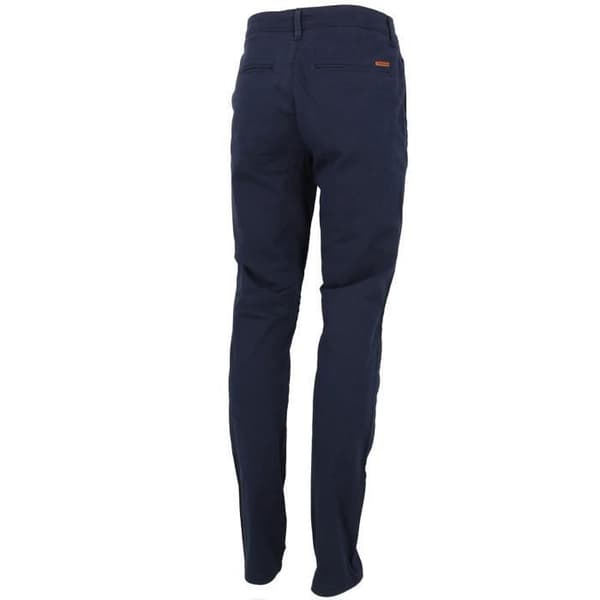Slim Fit Byxor - JACK & JONES - Marinblå - 4 fickor - Bälteshållare - Bekväm