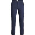 Miniatyrbild 1 av 4: Slim Fit Byxor - JACK &amp; JONES - Marinblå - 4 fickor - Bälteshållare - Bekväm
