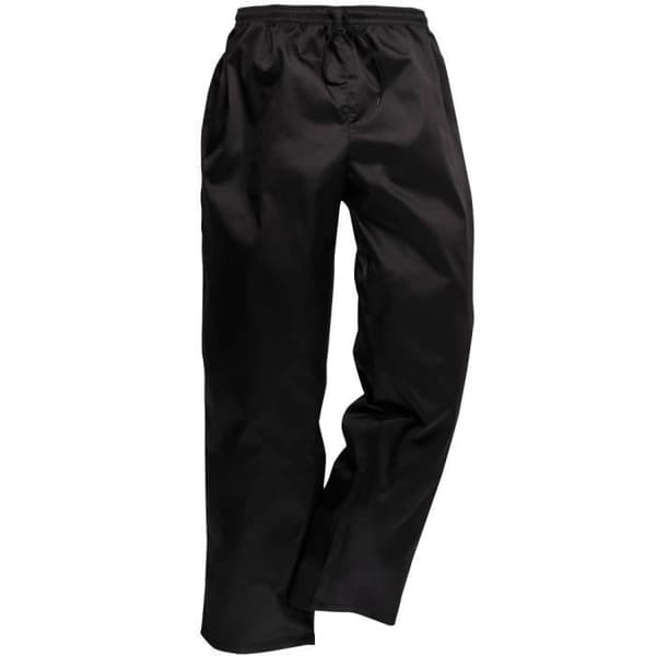 Köksbyxor - Inte specificerad - Elastisk - Texpel - Svart - 2 sidofickor