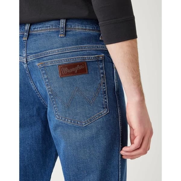Wrangler Texas Low in Game On slim jeans - blå