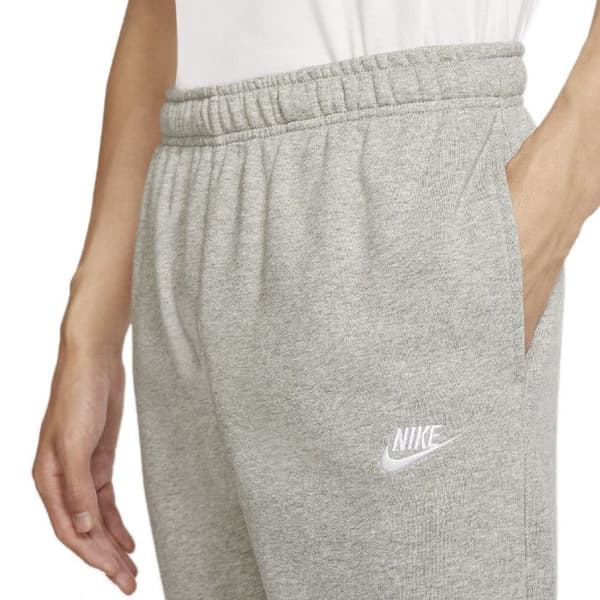 Träningsbyxor - Nike - SPORTSWEAR CLUB - Grå - Dragsko - Sidofickor