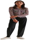 Miniatyrbild 1 av 2: Jeans Na-kd - 1100-005321 - Wide Leg Raw Hem Denim Jeans Dam