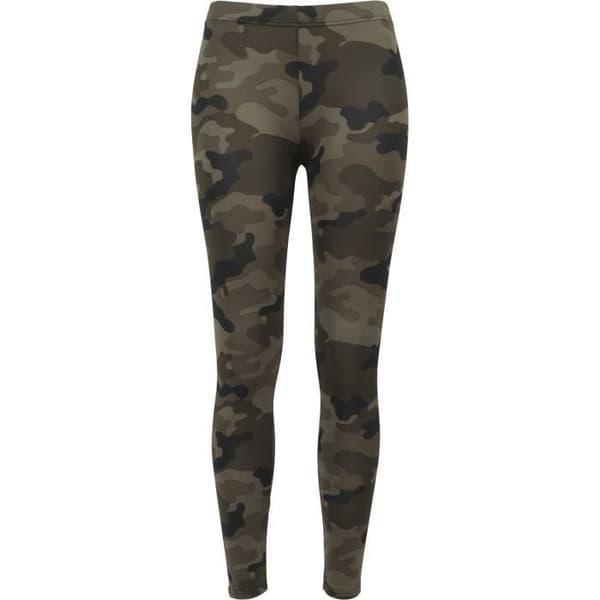 Urban Classics Woman - CAMO Leggings trä camo