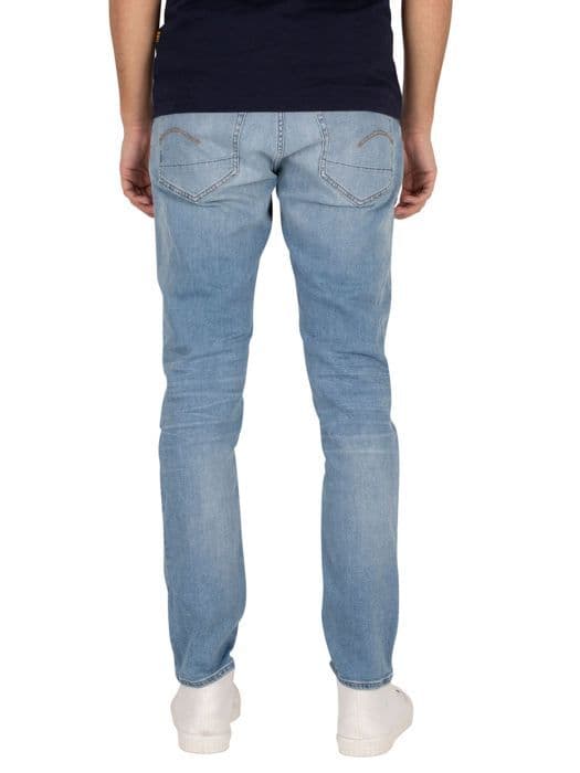 Pantalon - G-Star - 3301 Slim L30 - Denim Superstretch - Slim Fit - Blå