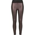 Miniatyrbild 1 av 4: Urban Classics Leggings i konstläder med hög midja Burgundy Legging