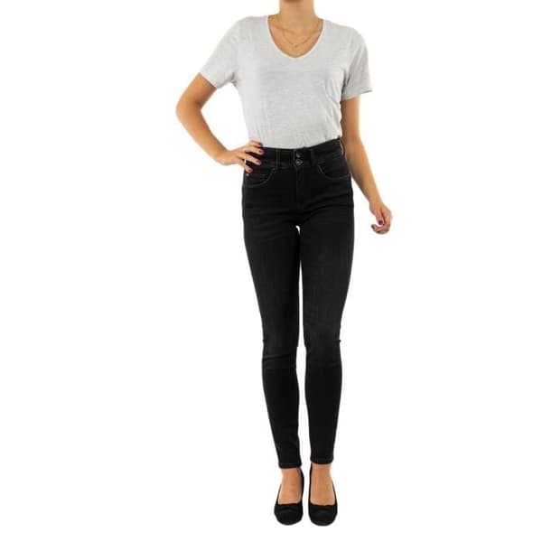 Jeans Dam - SALSA - Secret 0000 - Skinny - Svart/Blå - Standardstorlek