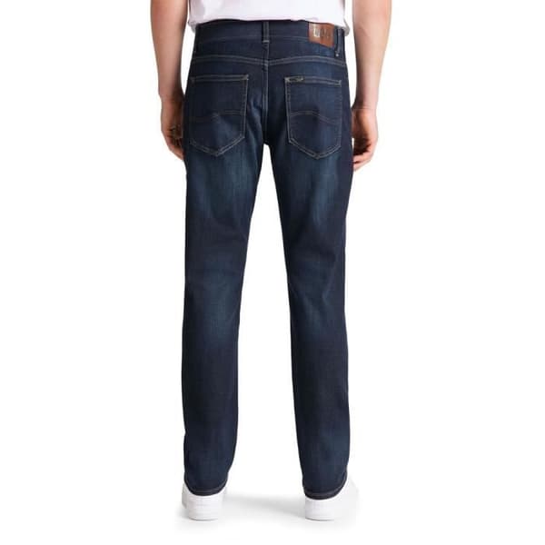 Marinblå jeans för män Lee Cooper Rak passform