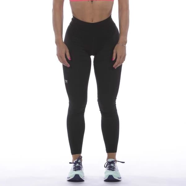 Leggings - Under Armour - Autentik - Dam - Svart - Varmt tekniskt tyg i två lager