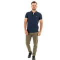 Miniatyrbild 2 av 3: Polo Herr - TOMMY JEANS - Slim Placket Pol C87 - Färg Blå - Standardstorlek