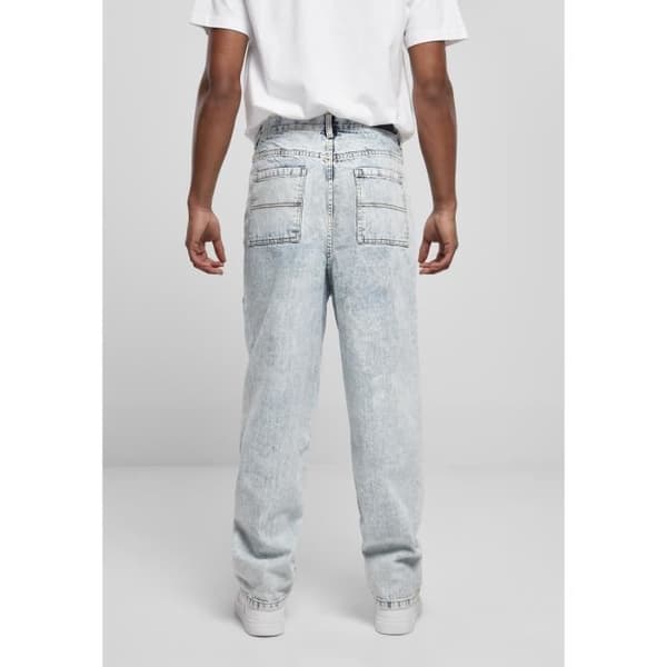 Urban Classics 90-talsjeans - ljusblå