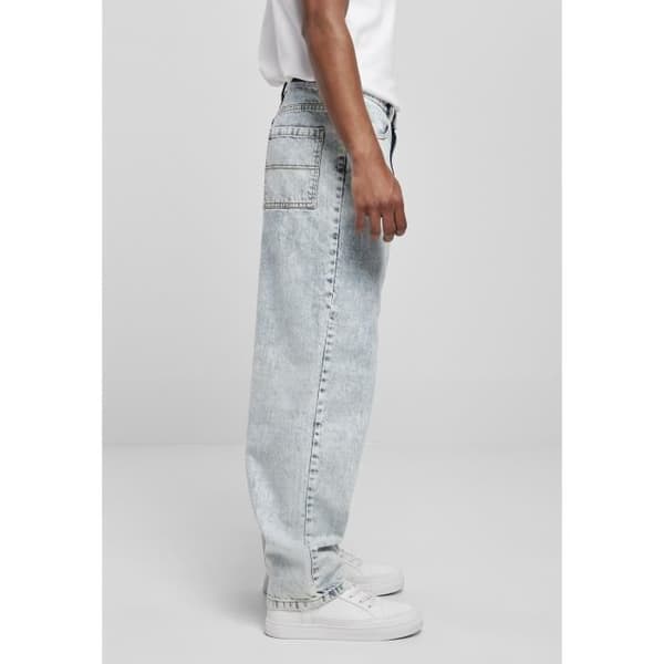 Urban Classics 90-talsjeans - ljusblå