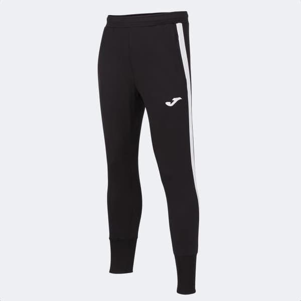 Joma Advance joggingbyxor - Svarta/vita elastiska byxor för män - Storlek XL