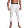Miniatyrbild 3 av 3: Under Armour Heatgeat Herr White 3/4 Compression Leggings-Svart-3XL