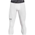 Miniatyrbild 1 av 3: Under Armour Heatgeat Herr White 3/4 Compression Leggings-Svart-3XL