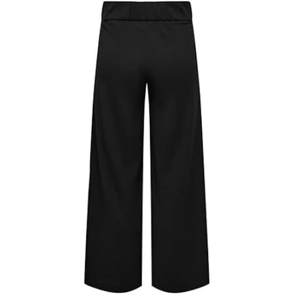 Breda byxa - JACQUELINE DE YONG - JDYGEGGO - Svart - Elastisk Midja - Sidofickor