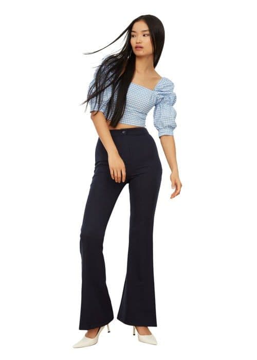 Pantalon Trendyol - TOFAW19BB0581 - Pantalon Spansk Kvinna