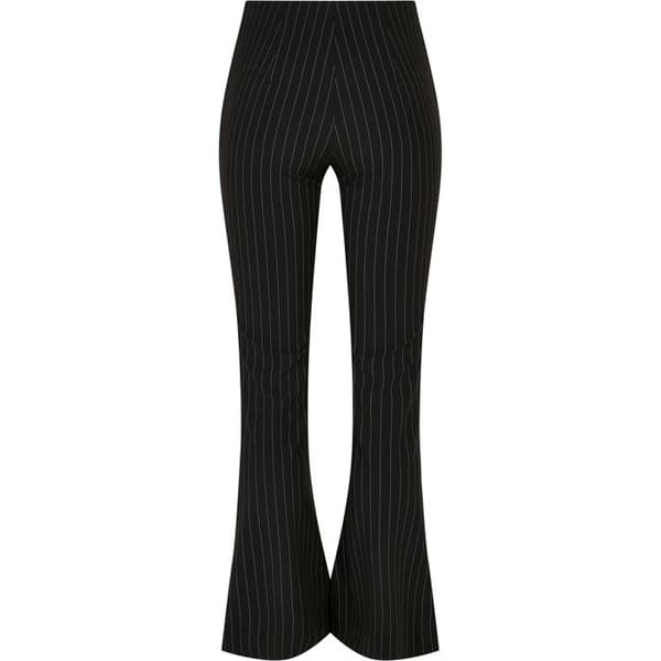 Damsbyxor - Urban Classics - Utställd rutig - Elastisk midja - Slimmad passform - Utskurna ben
