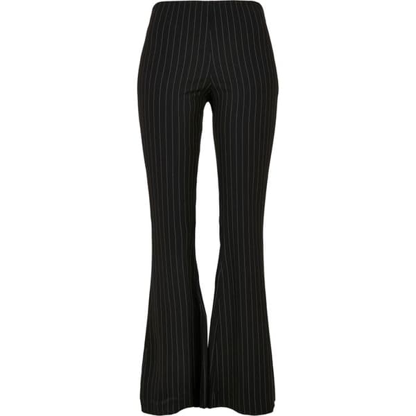Damsbyxor - Urban Classics - Utställd rutig - Elastisk midja - Slimmad passform - Utskurna ben