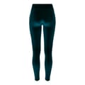 Miniatyrbild 3 av 6: Leggings - Urban Classics - Sammet - Hög midja - Stretchsammet - Färg: mörkblå