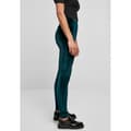Miniatyrbild 6 av 6: Leggings - Urban Classics - Sammet - Hög midja - Stretchsammet - Färg: mörkblå