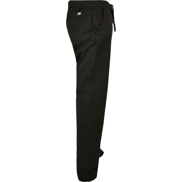 Chino Byxa - Urban Classics - Rak Ben - 100% Bomull - Tonal Midja - Svart