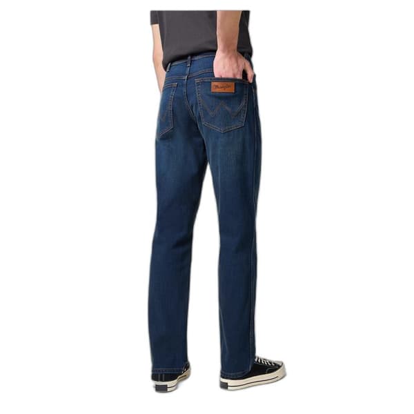 Jeans - Wrangler - Texas - Stretch - Blå - Vintage Tint