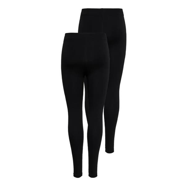 Legging Dam - Only - Live - Svart - Hög Midja - Slim Fit