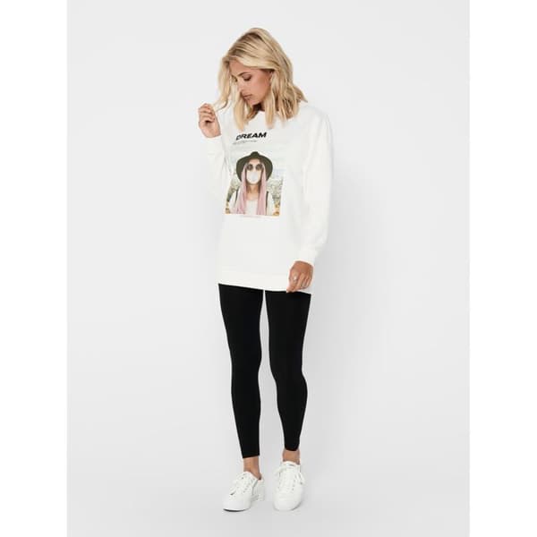 Legging Dam - Only - Live - Svart - Hög Midja - Slim Fit