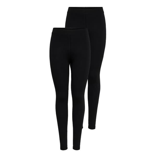 Legging Dam - Only - Live - Svart - Hög Midja - Slim Fit