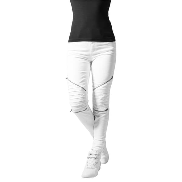 Dambyxor - Urban Classic - Biker stretch - Färg oliv - Slim fit - Standardstorlek