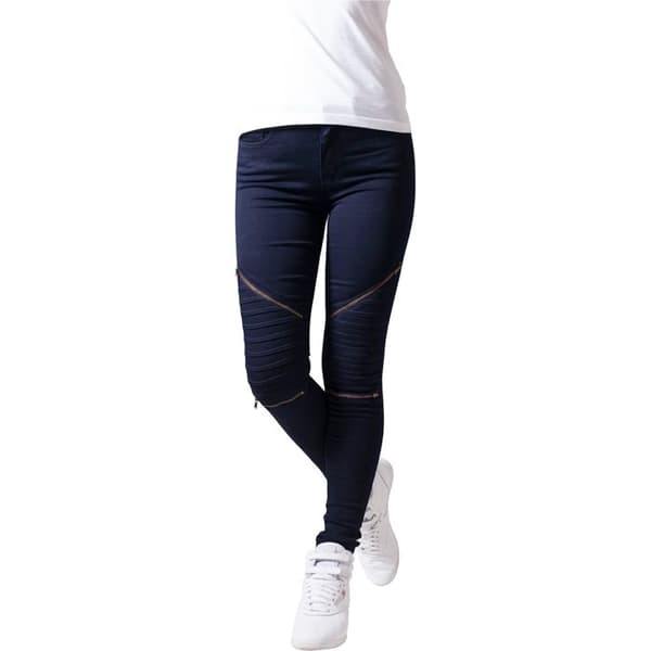 Dambyxor - Urban Classic - Biker stretch - Färg oliv - Slim fit - Standardstorlek