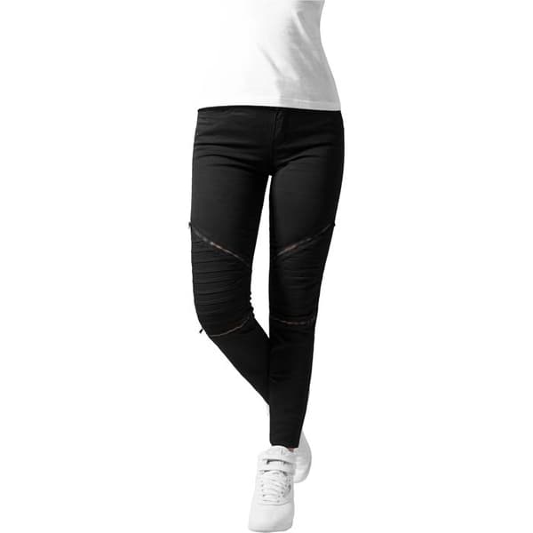 Dambyxor - Urban Classic - Biker stretch - Färg oliv - Slim fit - Standardstorlek