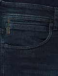 Miniatyrbild 3 av 4: Camel Active Rakadejeans för Herr Blå Font