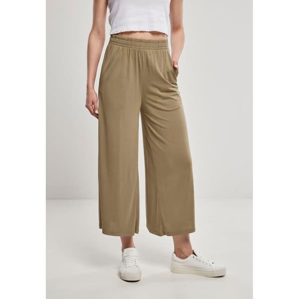 Breda byxor dam - Urban Classics - Beige - Loose fit - Standard storlek - Kaki