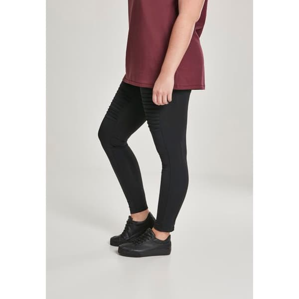 Legging för kvinnor i stora storlekar - Urban Classic - Biker - Elastisk midja - Jersey stretch - Maximalt komfort