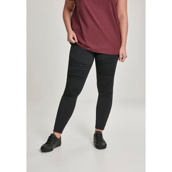 Legging för kvinnor i stora storlekar - Urban Classic - Biker - Elastisk midja - Jersey stretch - Maximalt komfort