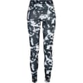 Miniatyrbild 2 av 6: Leggings för kvinnor - Urban Classics - Tie Dye - Svart/Vit - Hög midja - Jersey stretch