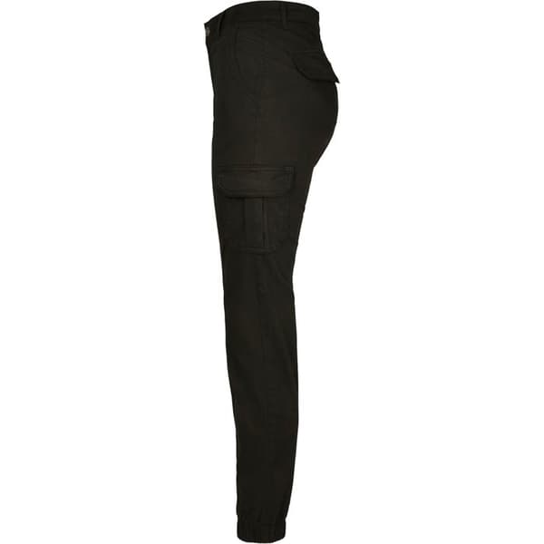 Dambyxor - Urban Classic - Cargo - Hög midja - Oljefärg - Elastiska muddar