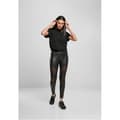 Miniatyrbild 6 av 6: Legging dam - Urban Classics - Svart - Syntetiskt läder - Transparent nät - Perfekt passform