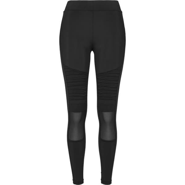 Damleggings - Urban Classic - mesh biker - Höga midjan - Svart - Maskintvätt
