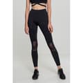 Miniatyrbild 5 av 6: Legging dam - Urban Classic - Mesh biker - Hög midja - Svart - Maskintvätt