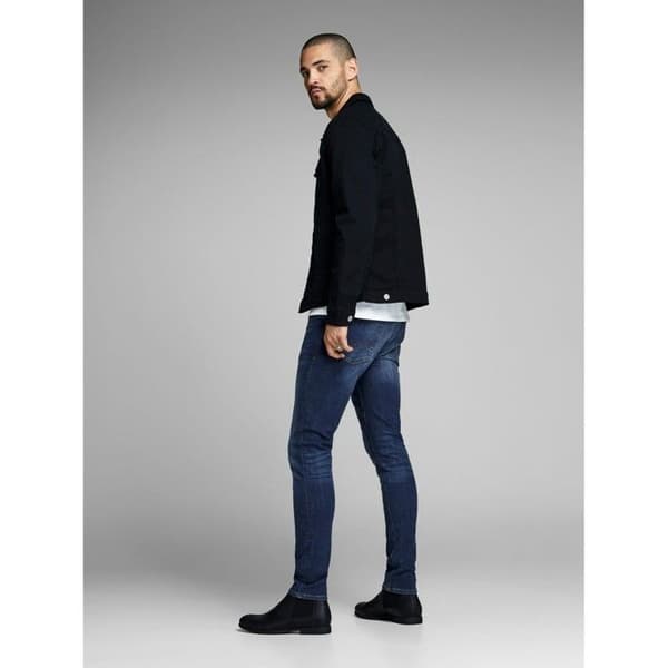 Jean Skinny - Jack & Jones - Iliam Original 014 - Tvättad - Stretch - Herr