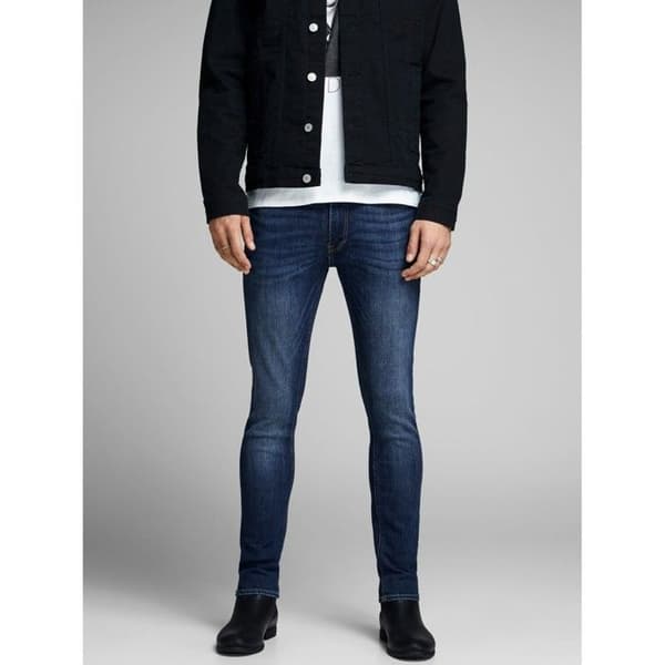 Jean Skinny - Jack &amp; Jones - Iliam Original 014 - Tvättad - Stretch - Herr