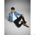 Miniatyrbild 5 av 6: Jean Skinny - Jack &amp; Jones - Iliam Original 009 - Svart - Standardstorlek - Herr