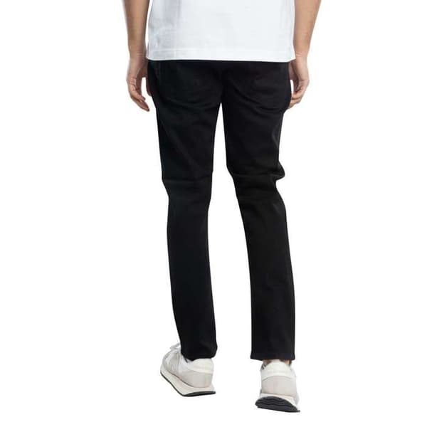 Jean Slim - Jack & Jones - Glenn Original 816 - Svart - Låg midja - Bekväm Stretch